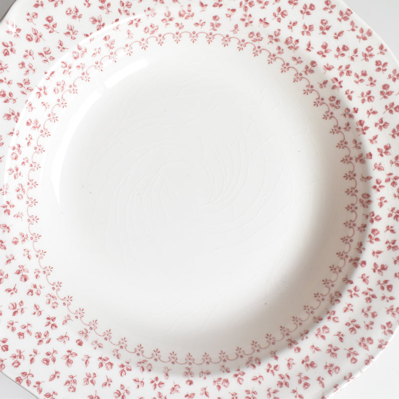 Vintage Gien Deep Plate Petites Fleurs C