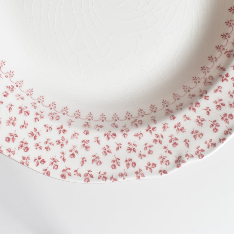 Vintage Deep Dish Gien Petites Fleurs D