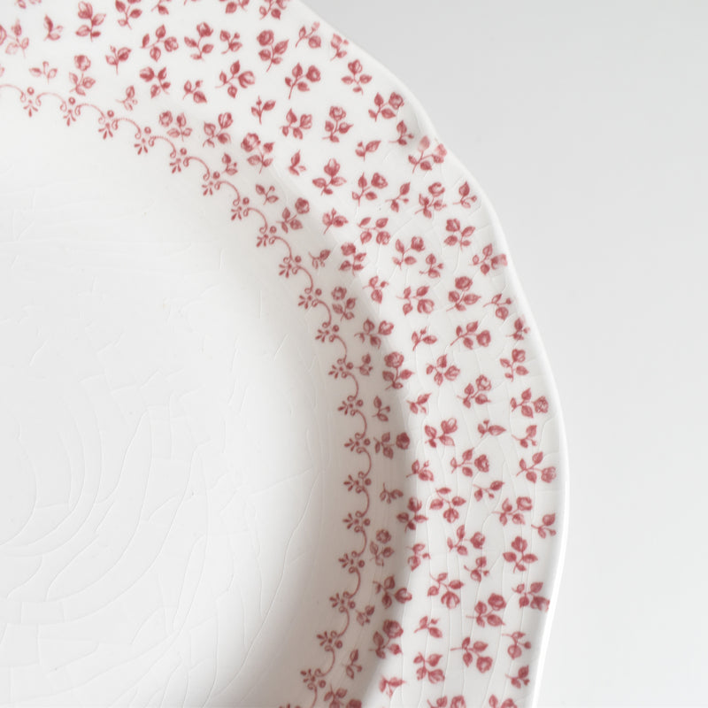 Vintage Deep Dish Gien Petites Fleurs D