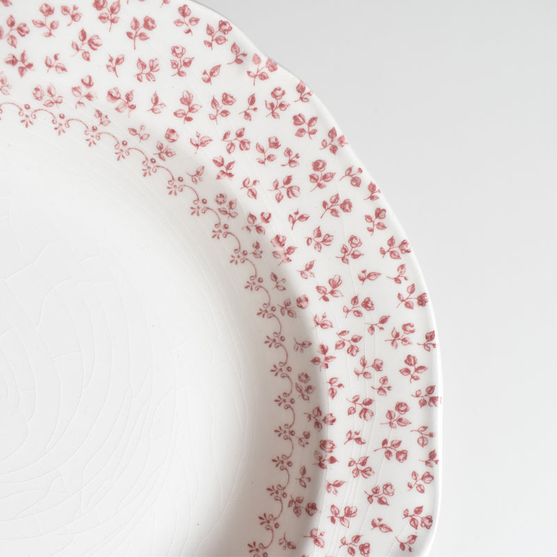 Vintage Deep Dish Gien Petites Fleurs D