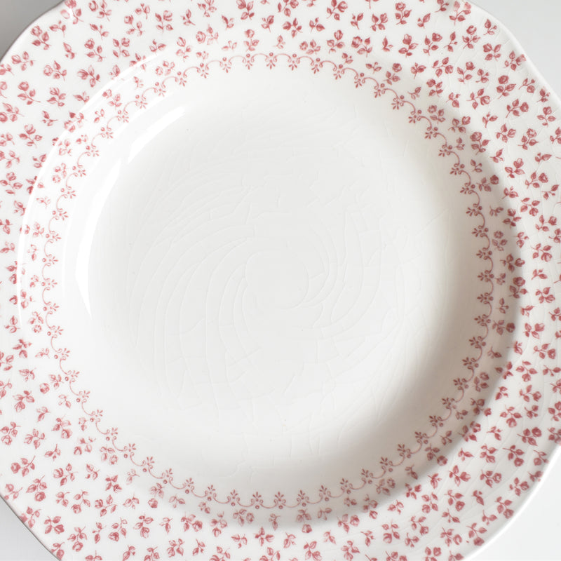 Vintage Deep Dish Gien Petites Fleurs D