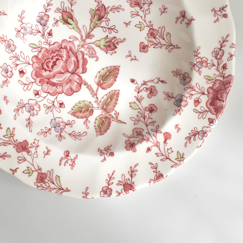 ヴィンテージ深皿 ジョンソンブラザーズ Rose Chintz (ローズチンツ） A