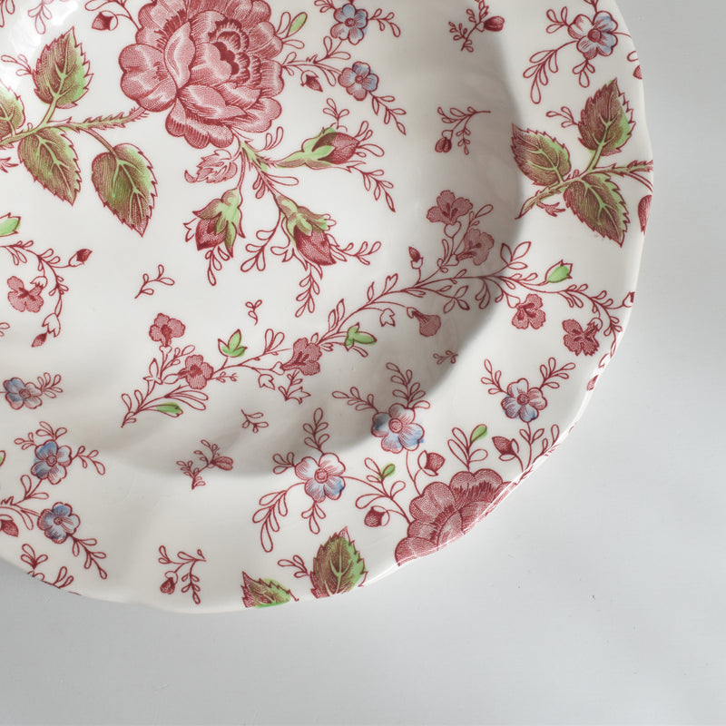 ヴィンテージ深皿 ジョンソンブラザーズ Rose Chintz (ローズチンツ） B