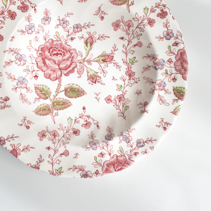 ヴィンテージ深皿 ジョンソンブラザーズ Rose Chintz (ローズチンツ） B