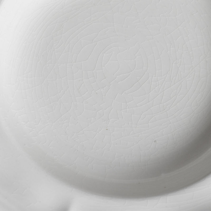 ヴィンテージ深皿 ロンシャン 花リム