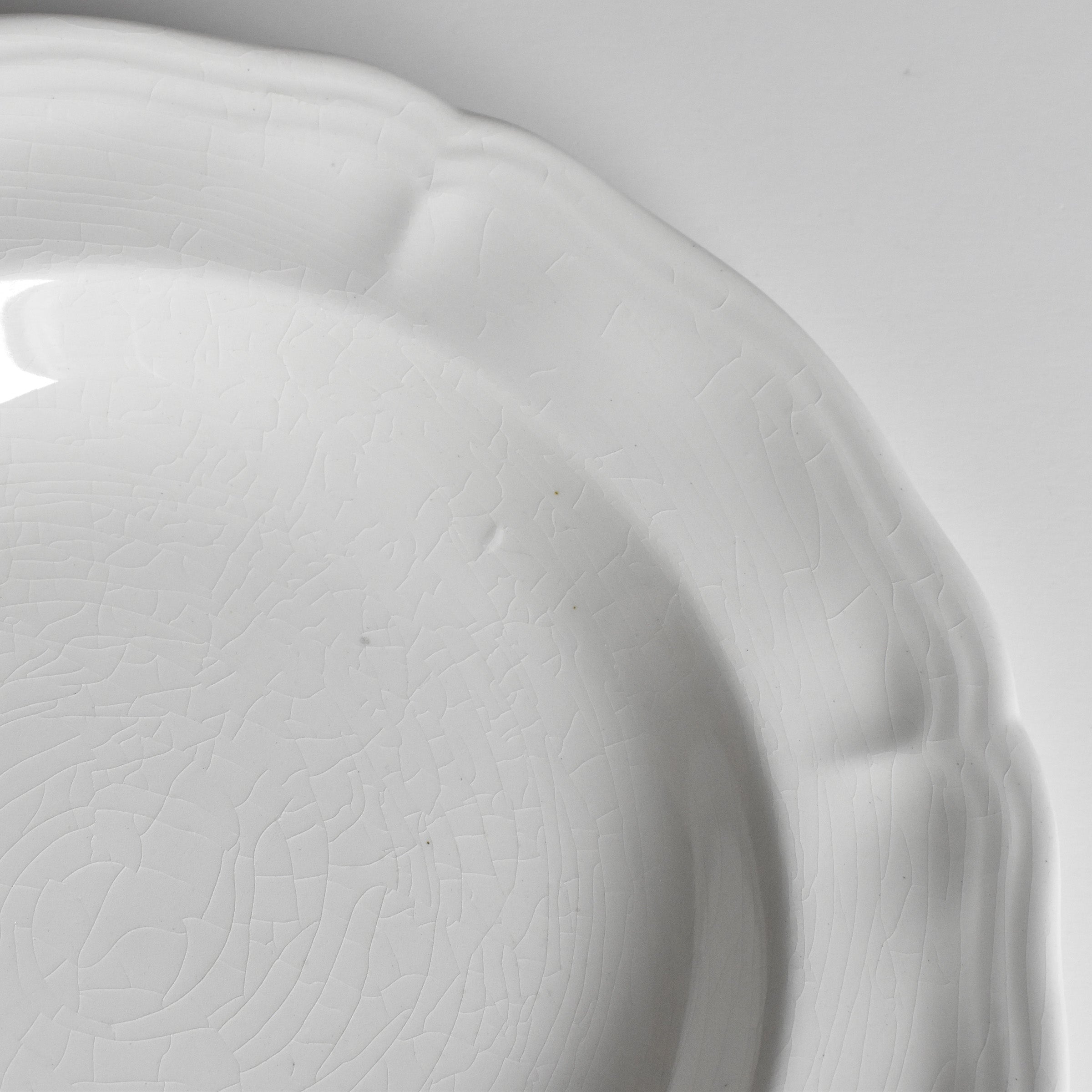 ヴィンテージ深皿 ロンシャン 花リム — Loane Interior