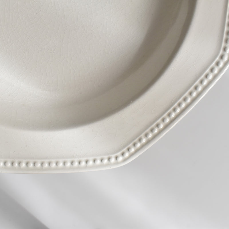 Vintage Deep Plate, Longchamp Octagonal A