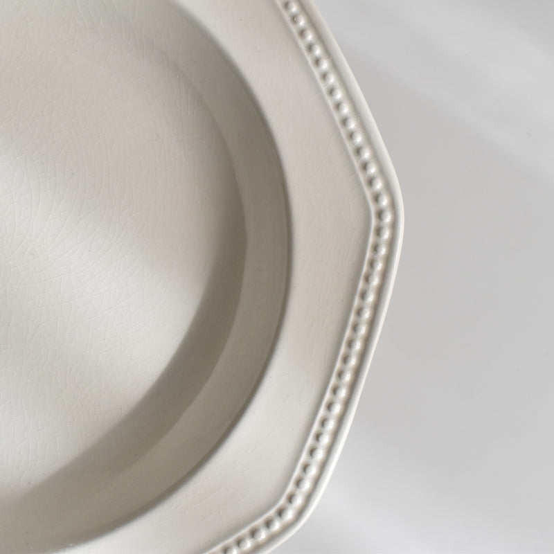 Vintage Deep Plate, Longchamp Octagonal A