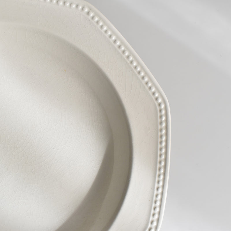 Vintage Deep Plate, Longchamp Octagonal A