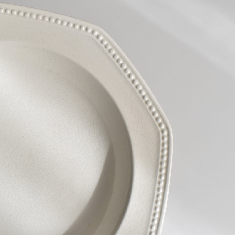 Vintage Deep Plate, Longchamp Octagonal A