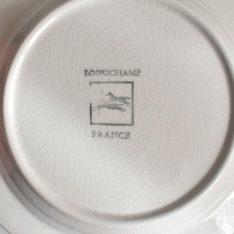 Vintage Deep Plate, Longchamp Octagonal A