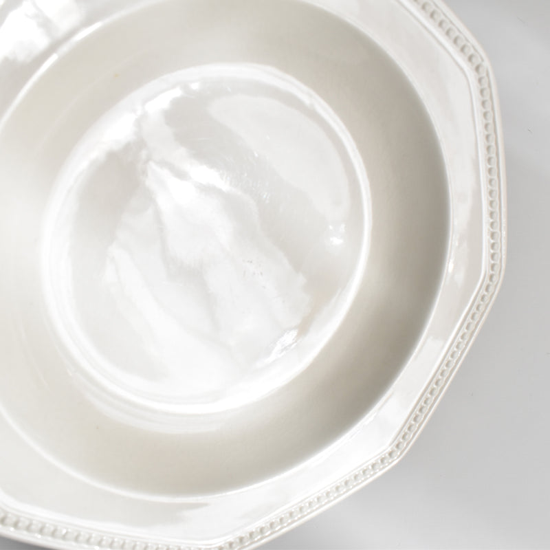 Vintage Deep Plate, Longchamp Octagonal A