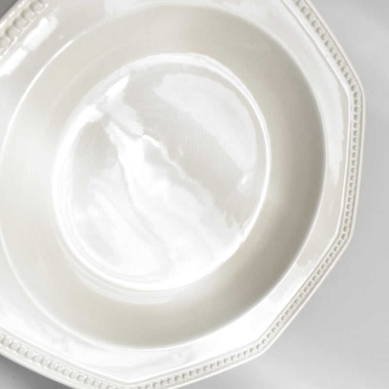 Vintage Deep Plate, Longchamp Octagonal B