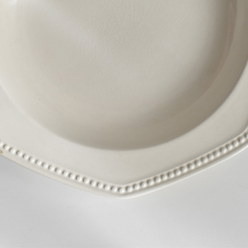 Vintage Deep Plate, Longchamp Octagonal D
