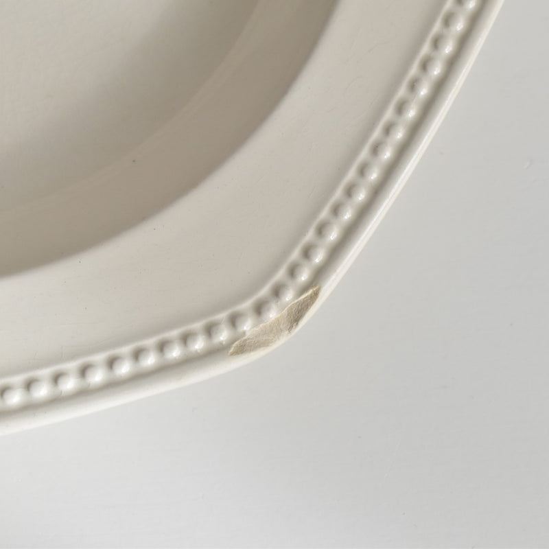 Vintage Deep Plate, Longchamp Octagonal D