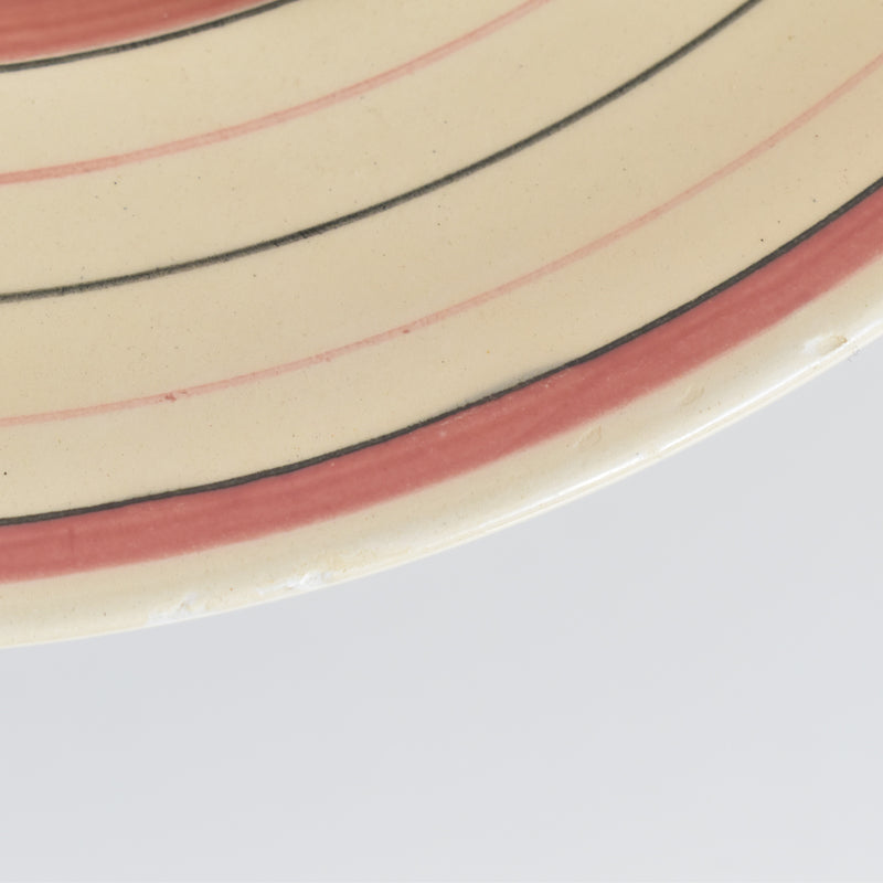 Vintage Deep Plate, Longchamp Pattern (High Contrast) B