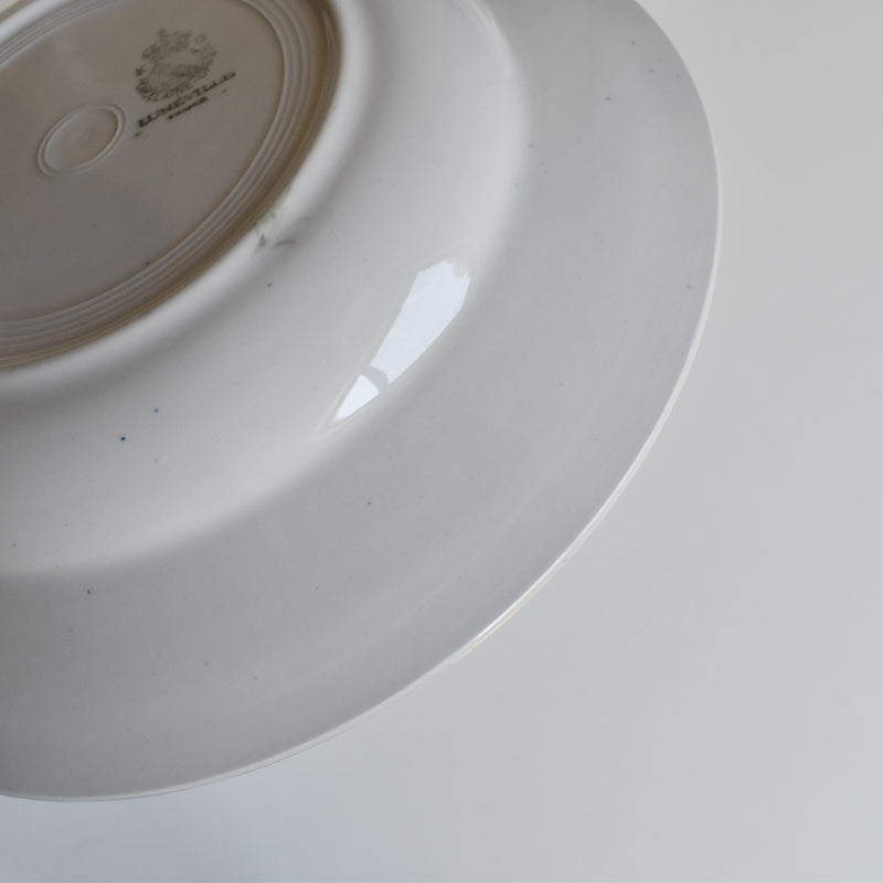 ヴィンテージ深皿 K&Gリュネヴィル Vert & Rouge A