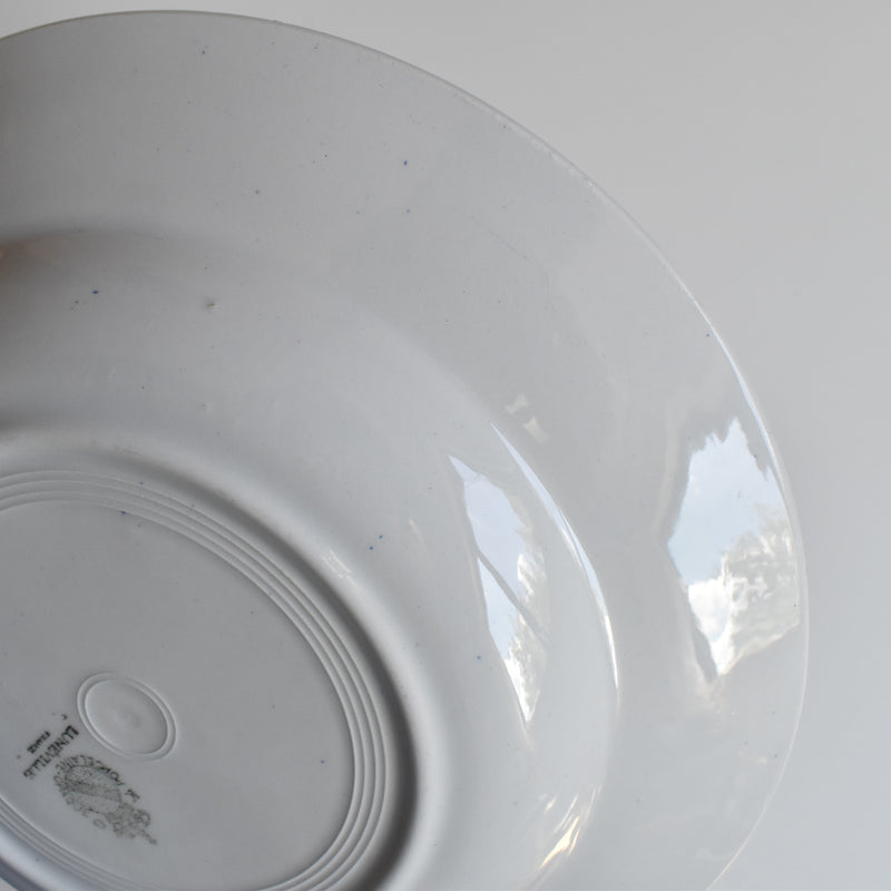 ヴィンテージ深皿 K&Gリュネヴィル Vert & Rouge A