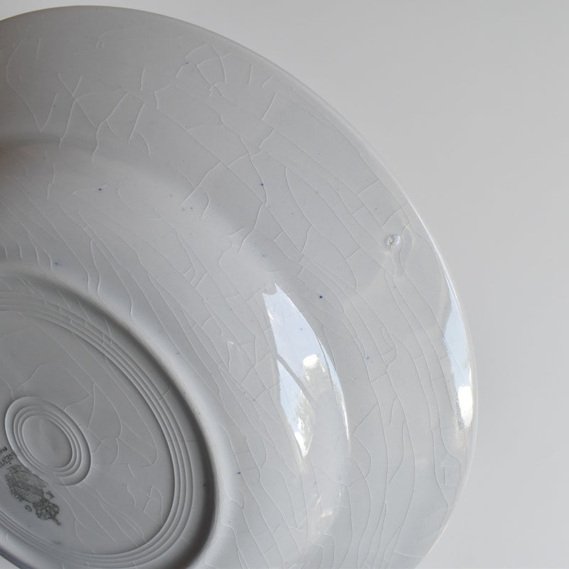 ヴィンテージ深皿 K&Gリュネヴィル Vert & Rouge C