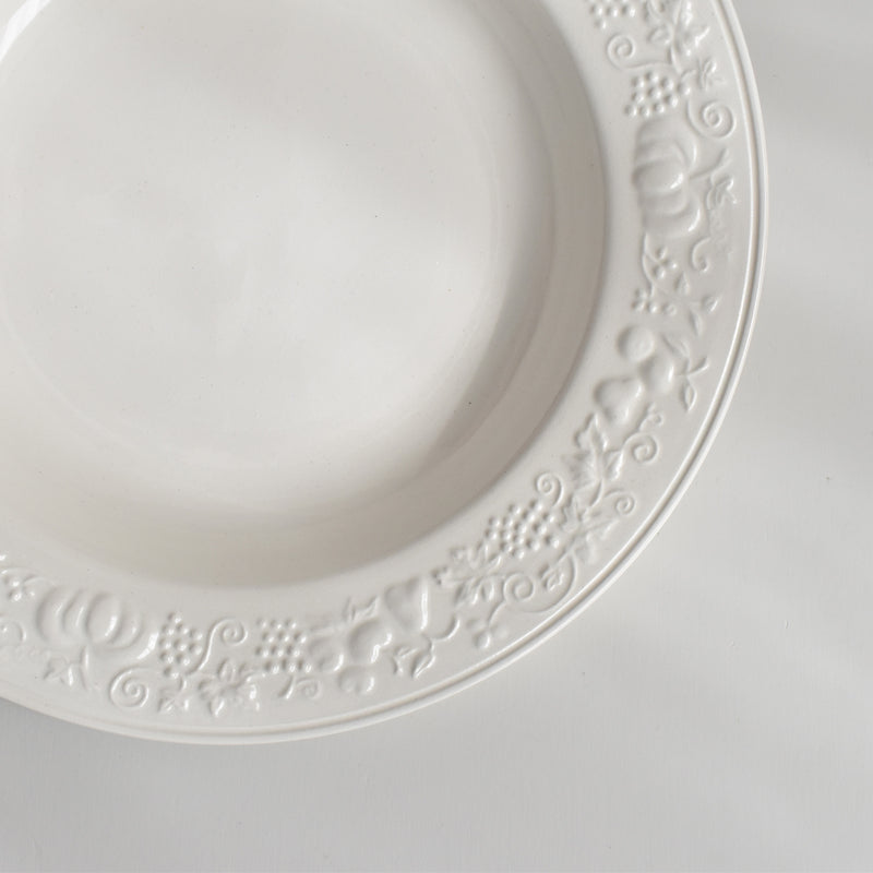 ヴィンテージ深皿 ディゴワン＆サルグミンヌ フルーツレリーフ A