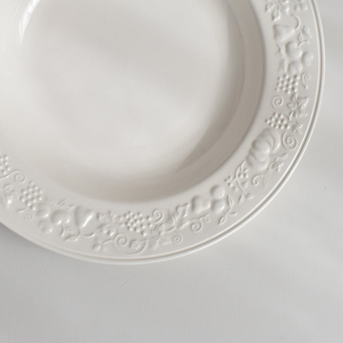 ヴィンテージ深皿 ディゴワン＆サルグミンヌ フルーツレリーフ A