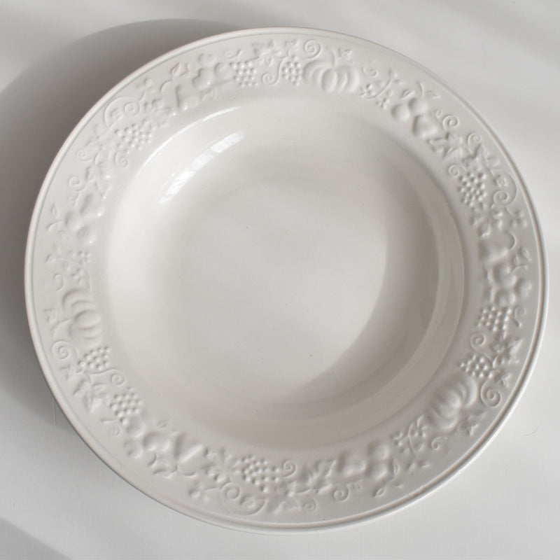 ヴィンテージ深皿 ディゴワン＆サルグミンヌ フルーツレリーフ B