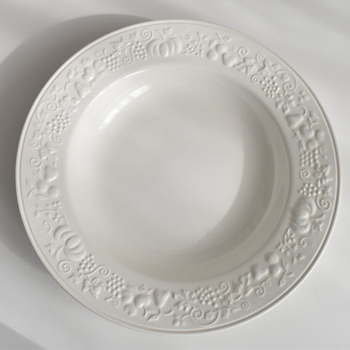 ヴィンテージ深皿 ディゴワン＆サルグミンヌ フルーツレリーフ C