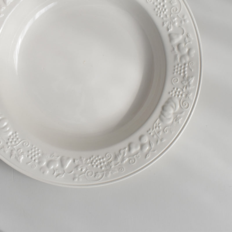 ヴィンテージ深皿 ディゴワン＆サルグミンヌ フルーツレリーフ D