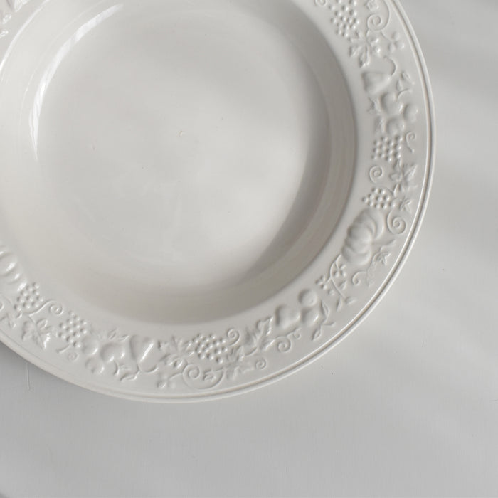 ヴィンテージ深皿 ディゴワン＆サルグミンヌ フルーツレリーフ D