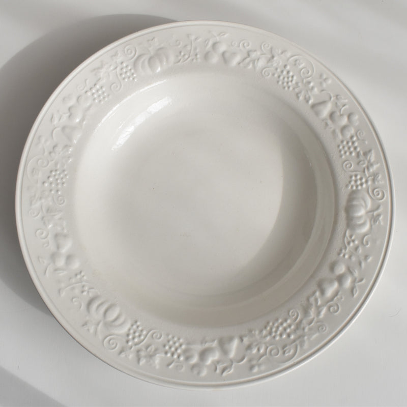 ヴィンテージ深皿 ディゴワン＆サルグミンヌ フルーツレリーフ E