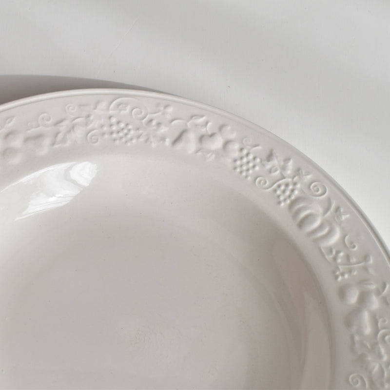 ヴィンテージ深皿 ディゴワン＆サルグミンヌ フルーツレリーフ F