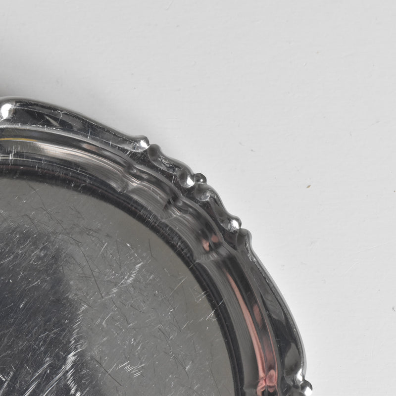 ヴィンテージ ステンレス ボトルコースター