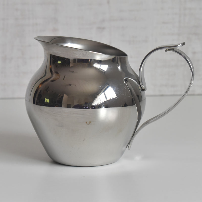 Vintage Creamer, Stainless Steel, Letang & Remy, Small