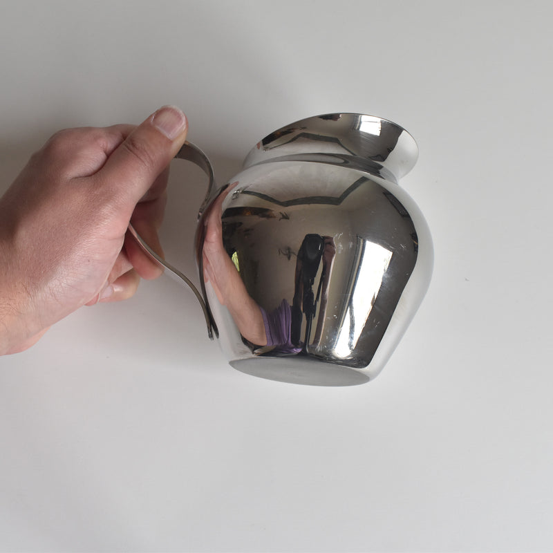 Vintage Creamer, Stainless Steel, Letang & Remy, Small
