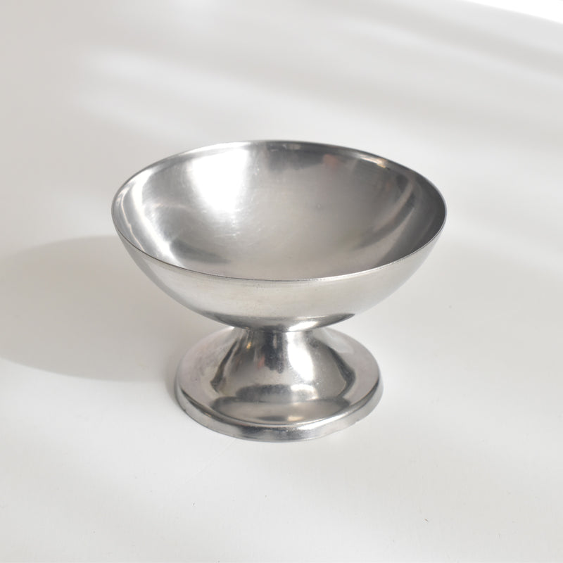 Vintage Stainless Steel Ice Cream Coupe Simple