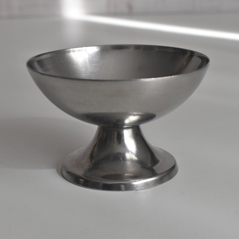 Vintage Stainless Steel Ice Cream Coupe Simple