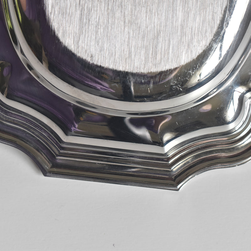 Vintage Stainless Steel Serving Dish - JEAN COUZON MAZARIN