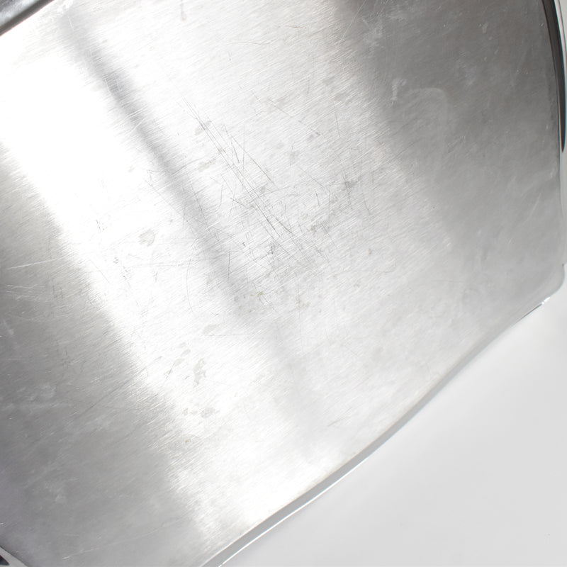 Vintage Stainless Steel Serving Tray