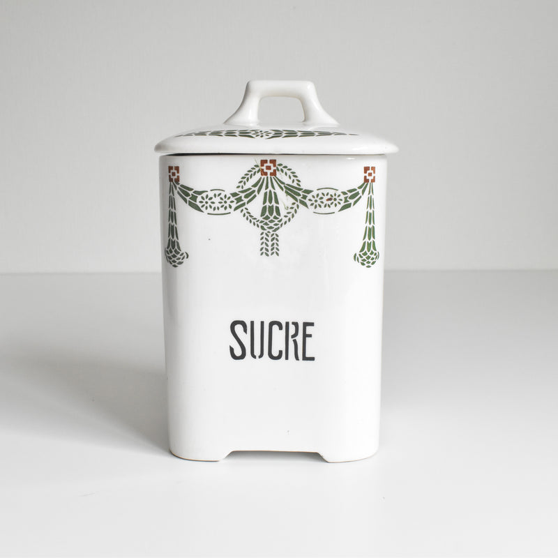 Vintage Canister Sucre (Sugar)