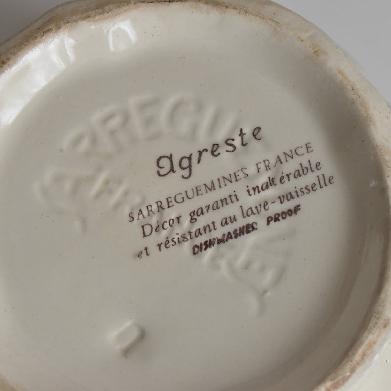 ヴィンテージシュガーポット ディゴワン＆サルグミンヌ Agreste(アグレスト）