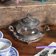 ヴィンテージ ガラス＆金属 ボックス