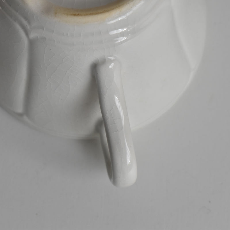 ヴィンテージシュガーポット ホワイト