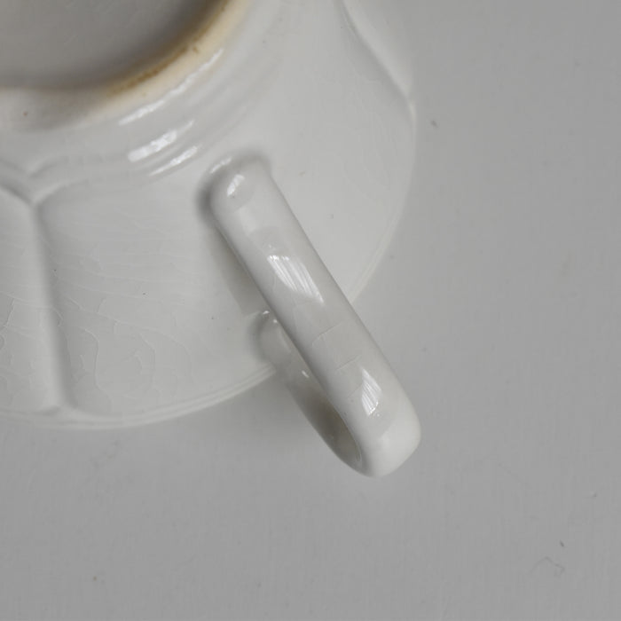 ヴィンテージシュガーポット ホワイト