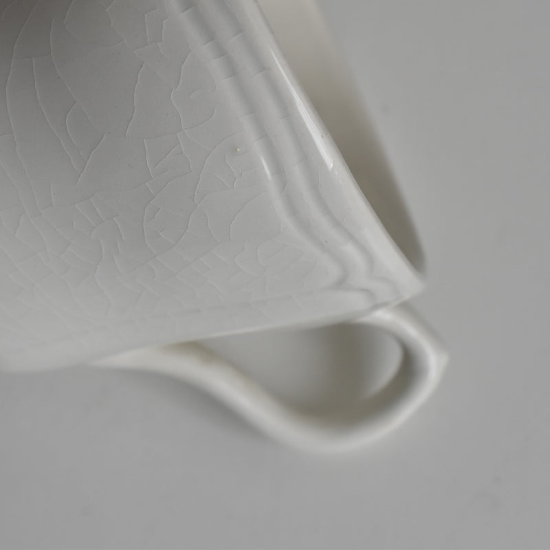 ヴィンテージシュガーポット ホワイト