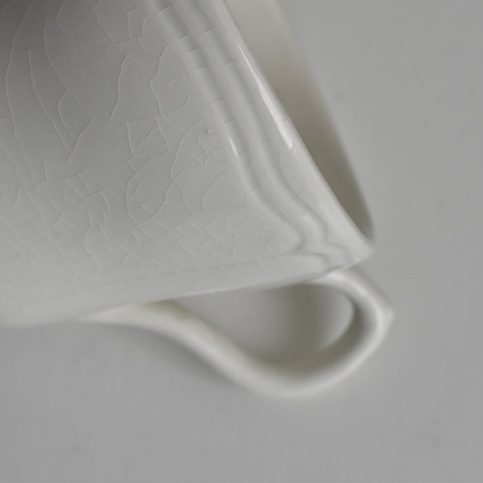 ヴィンテージシュガーポット ホワイト