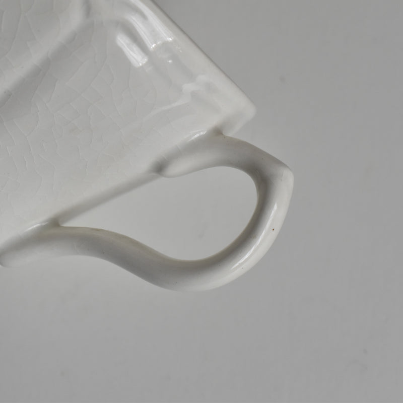 ヴィンテージシュガーポット ホワイト