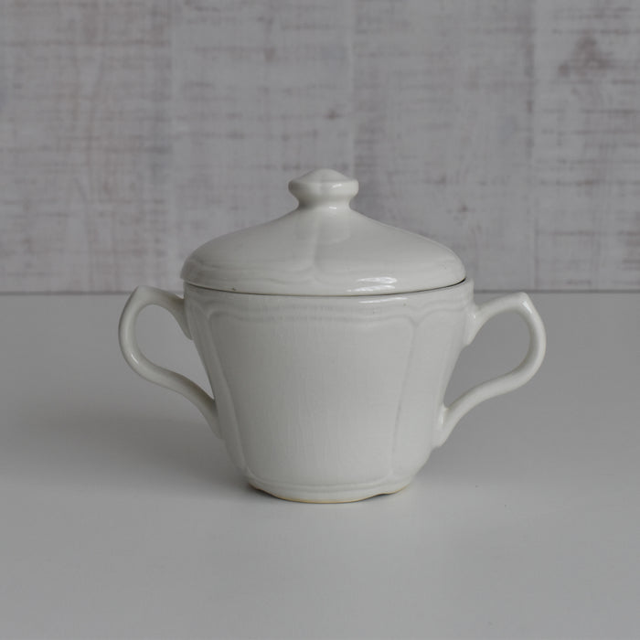 ヴィンテージシュガーポット ホワイト
