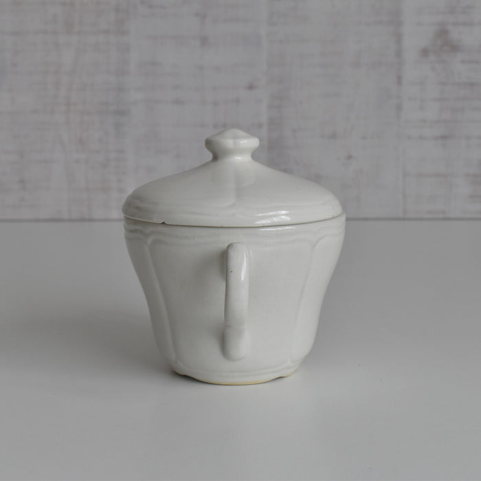 ヴィンテージシュガーポット ホワイト
