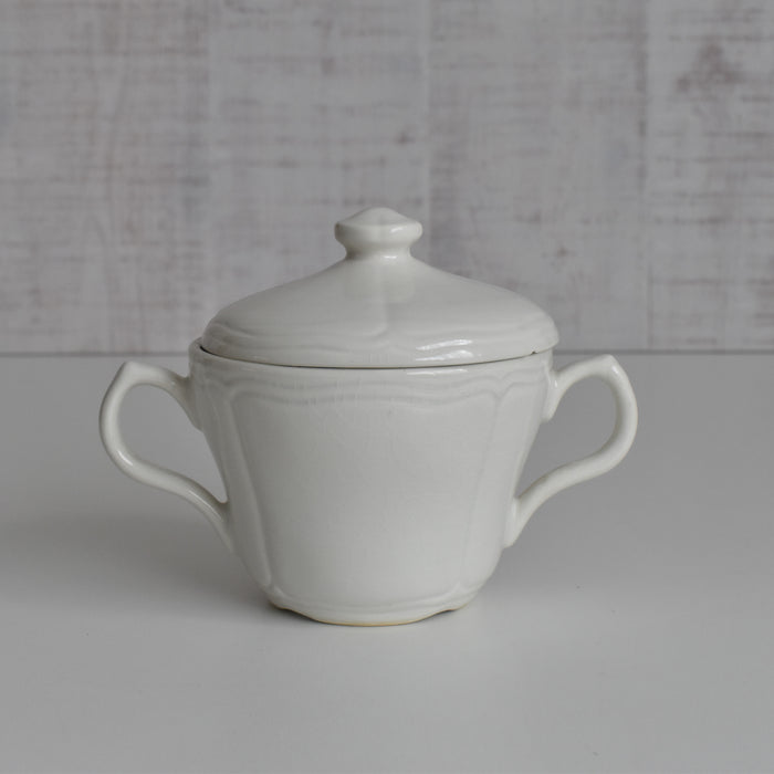 ヴィンテージシュガーポット ホワイト