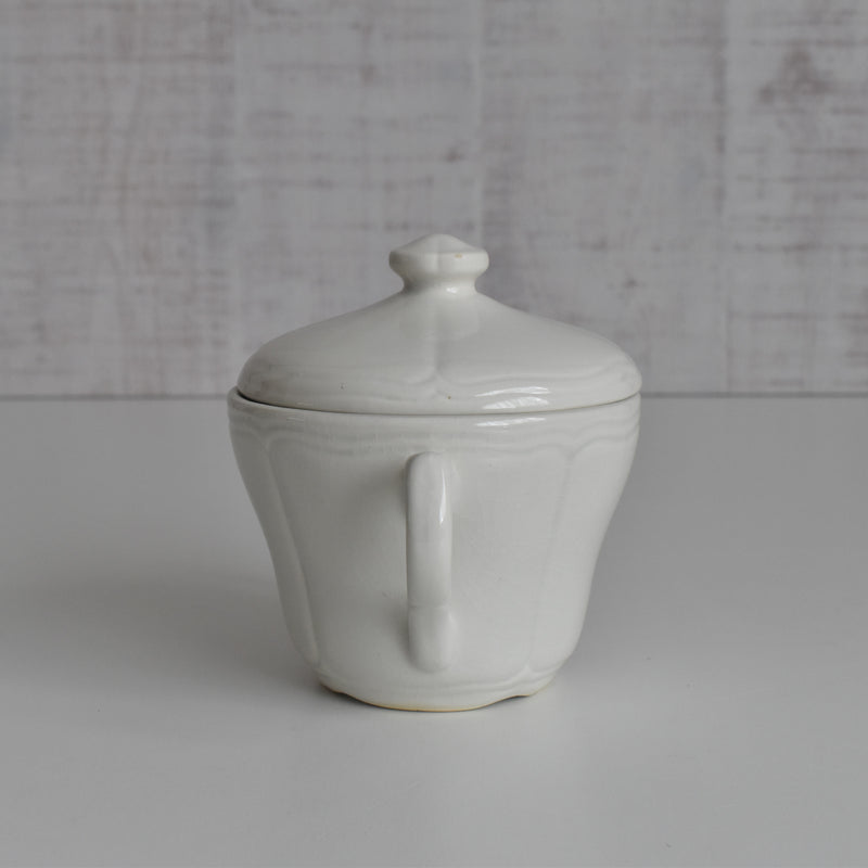 ヴィンテージシュガーポット ホワイト